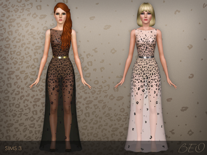 Dress 027 for The Sims 3 by BEO (2)